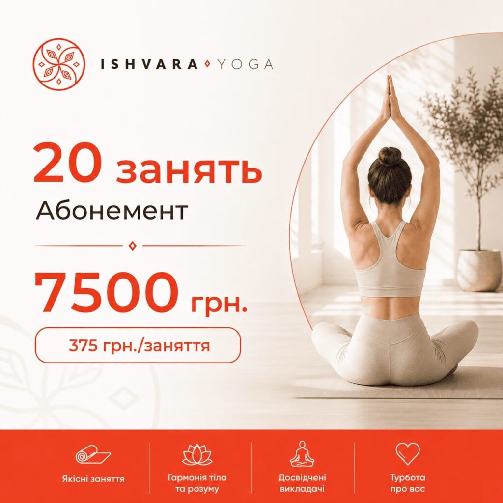 Абонемент 20 занятий (30 дней)